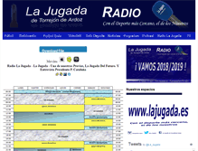 Tablet Screenshot of lajugada.es